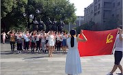 学院新党员赴八一起义纪念馆庄严宣誓