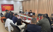 明冠新材公司吴恋华一行来院调研