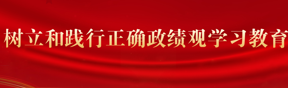 扎实开展树立和践行正确政绩观学习教育